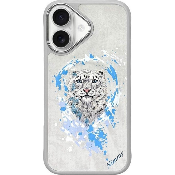 Nimmy Case Panther Compatible With Magsafe For Iphone 16 Light gray
