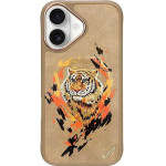 Nimmy Case Tiger Compatible With Magsafe For Iphone 16 Light brown
