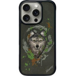 Nimmy Case Wolf Compatible With Magsafe For Iphone 16 Pro Max Dark gray