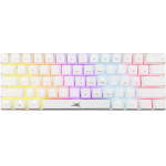 BARACUDA Mech Keyboard BGK-03211 Dolphin Us Red Switch White - (DOLPHIN-W-RED)