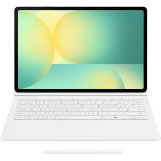 Samsung Book Cover Keyboard - Ai Key Galaxy Tab S10 FE+ White - (EF-DX625UWEGWW)