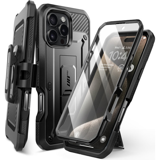 Supcase - Unicorn Beetle Pro - Iphone 16 Pro Max - Black