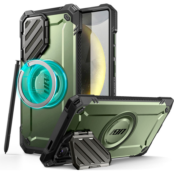 Supcase - Unicorn Beetle Xt Magsafe - Samsung Galaxy S25 Ultra - Guldan