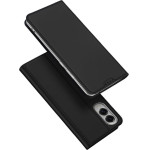 Dux Ducis Wallet Case Skin Pro For Samsung S25 Edge black