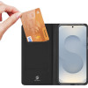 Dux Ducis Wallet Case Skin Pro For Samsung S25 Edge black