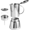 Adler Espresso Coffee Maker 350ML Silver Steel - (AD4419)