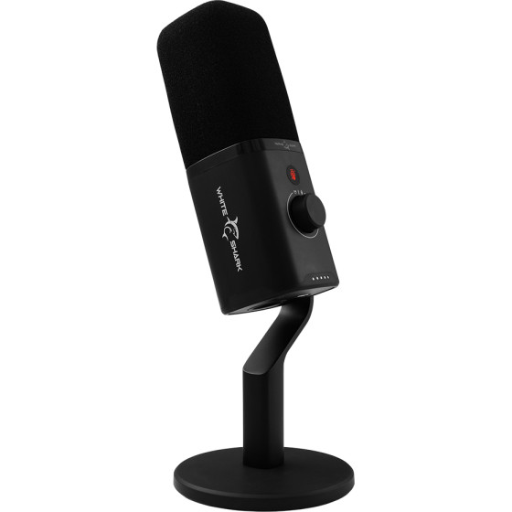 White Shark Broadcasting Mikrophone DSM-04 Black - (UDUKKU)
