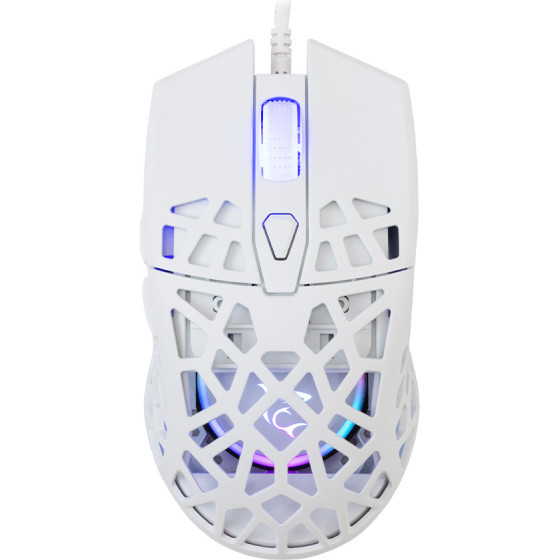 White Shark Rgb Gaming Mouse GM-5018 White - (CARADOC-W)