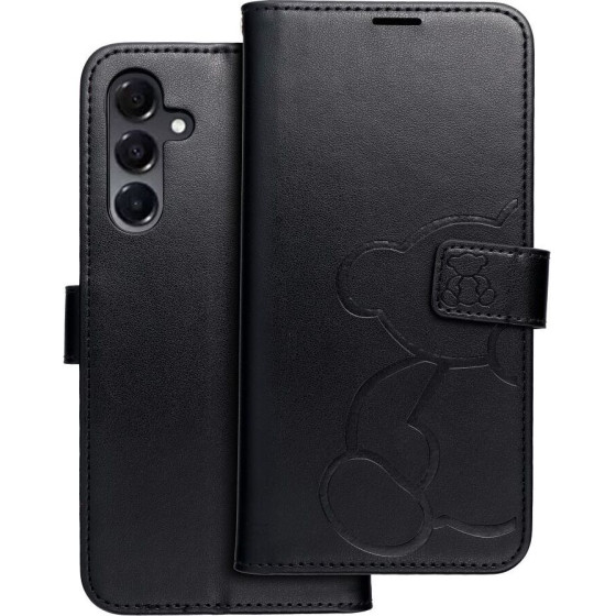 Mezzo Book Case For Samsung A16 5G Teddy Bear Black OEM