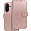 Mezzo Book Case For Samsung A36 5G Teddy Bear Rose Gold OEM