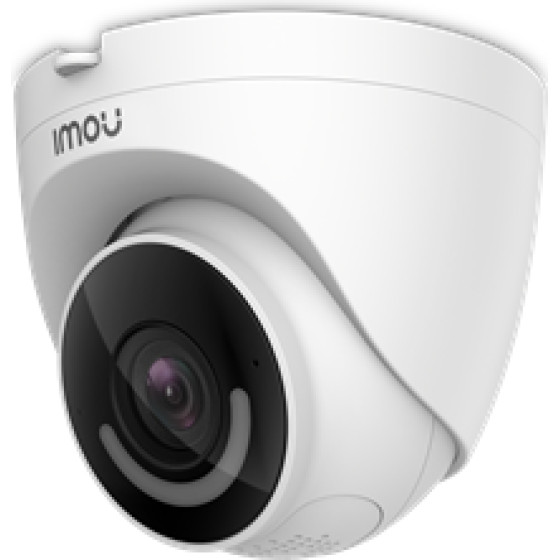 IMOU Dahoua Ip Camera Turret OUTDOOR, 1/2.7'' 2M CMOS, ICR, H.265/H.264, Fhd 2MP (30FPS), 16X Digital ZOOM, 2.8MM LENS, Ir 30M, DC12V, 2,4GHz WIFI, Ethernet PORT, IP67, Micro SD, MIC&SPEAKER, SPOTLIGHT&SIREN, 2-Way TALK, ONVIF- (IPC-T26EP)