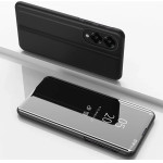 Hurtel Clear View Case For Samsung Galaxy S25 Edge Flip Cover - Black - (Clear View Case Samsung Galaxy S25 Edge Black)