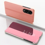 Hurtel Clear View Case For Samsung Galaxy S25 Edge Flip Cover - Pink - (Clear View Case Samsung Galaxy S25 Edge Pink)