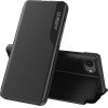 Hurtel Eco Leather View Case Elegant Case With Flap And Stand For Iphone 16e - Black - (Eco Leather View Case Iphone Se 2025 Black)