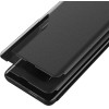 Hurtel Eco Leather View Case Elegant Case With Flap And Stand For Iphone 16e - Black - (Eco Leather View Case Iphone Se 2025 Black)
