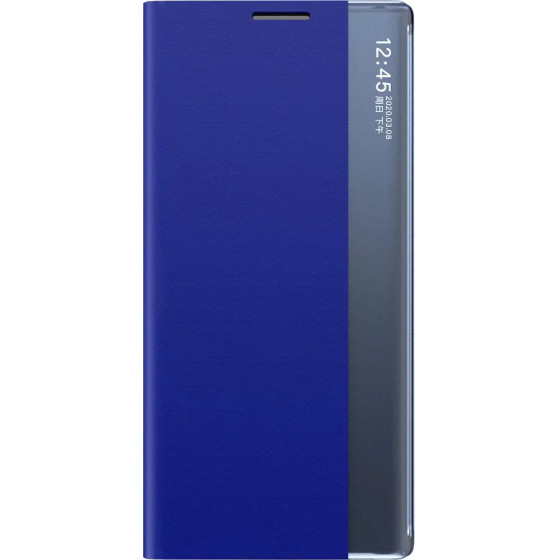 Hurtel New Sleep Case Cover With Flip And Stand For Samsung Galaxy S25 Edge - Blue - (New Sleep Case Samsung Galaxy S25 Edge Blue)