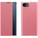Hurtel New Sleep Case Iphone 16e Flip Cover With Stand - Pink - (New Sleep Case Iphone Se 2025 Pink)