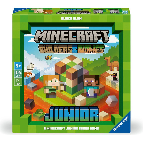 Ravensburger Board Game: Minecraft - Builders & Biomes Junior (24750)