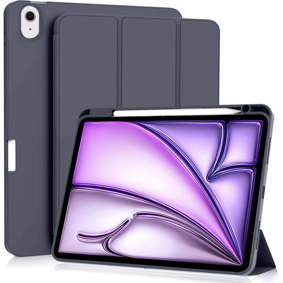 Techsuit - Flex Trifold (With Pencil Holder) - Ipad Air 11 (2024) / Air 11 (2025) - Dark Blue
