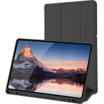 Techsuit - Flex Trifold (With Pencil Holder) - Samsung Galaxy Tab S6 Lite (2020/2022/2024) - Black