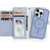 Dux Ducis Lawa Iphone 16 Pro Leather Case With Detachable Magnetic Wallet - Blue - (Dux Ducis Lawa Ip 16 Pro Light blue)