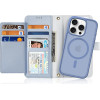 Dux Ducis Lawa Leather Case For Iphone 16 Pro Max With Detachable Magnetic Wallet - Blue - (Dux Ducis Lawa Ip 16 Pro Max Light blue)