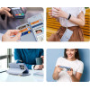 Dux Ducis Lawa Leather Case For Iphone 16 Pro Max With Detachable Magnetic Wallet - Blue - (Dux Ducis Lawa Ip 16 Pro Max Light blue)
