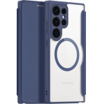 Dux Ducis Skin X Pro Case For Samsung S24 Ultra With Magnetic Ring And Flap - Blue 6934913021699 - (Dux Ducis Skin X Pro Samsung S24 Ultra Blue)