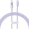 Baseus - Data Cable Gem - USB-C To Lightning, Fast Charging 20W, 2m - Nebula Purple - (P10373001511-01)