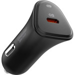 Spigen - Car Charger Essential - Type-C, Super Fast Charging, Quantum Boost, PD30W - Black - (EV301)