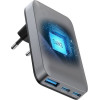 FORCELL F-Energy Gan VT-47 Ultra Slim Travel Charger 2 x Type C + Usb A Pd QC4.0 4A 65W gray