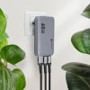 FORCELL F-Energy Gan VT-47 Ultra Slim Travel Charger 2 x Type C + Usb A Pd QC4.0 4A 65W gray