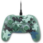 Spartan Gear - Pelekys Wired Controller (Compatible With Pc And Playstation 3) (colour: Green Camo)