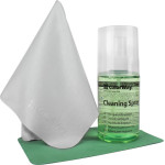 ColorWay - Cleaning Kit - For Maintaining TFT/Lcd Monitors, 200ml, 2x Silicone Microfiber Cloths Xxl And L- Green - (CW-5200)