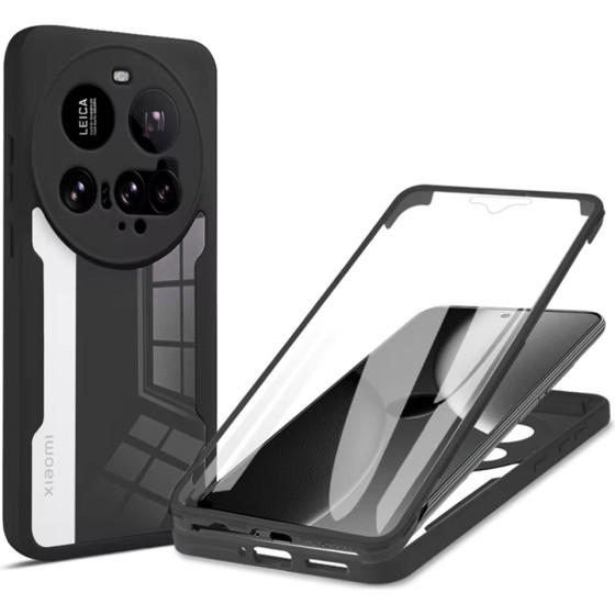 Techsuit - Colorverse 360 Series + Screen Protector - Xiaomi 15 Ultra - Black