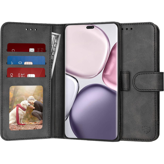 Techsuit - Diary Book - Honor Magic7 Lite / X9c - Black