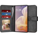 Techsuit - Diary Book - Motorola Moto G85 - Black