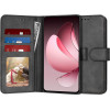 Techsuit - Diary Book - Oppo Reno13 F 4G / Reno13 F 5G / Reno13 Fs 5G - Black