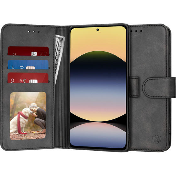 Techsuit - Diary Book - Xiaomi Redmi Note 14 4G (163.25 x 76.55 x 8.16mm) - Black