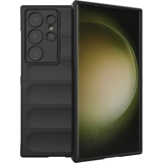 Techsuit - Magic Shield - Samsung Galaxy S23 Ultra - Black