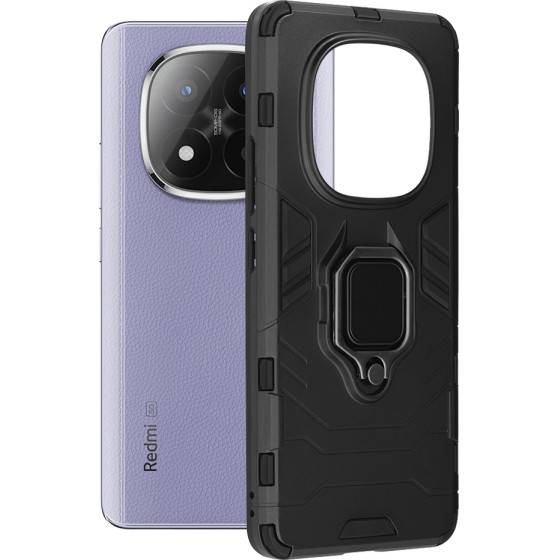 Techsuit - Silicone Shield - Xiaomi Redmi Note 14 Pro+ 5G - Black