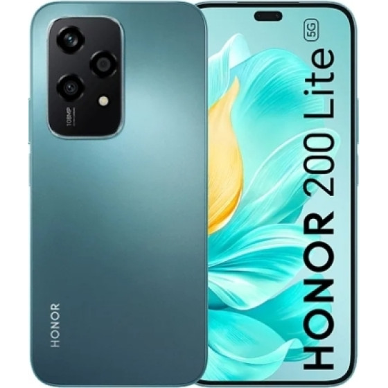 Honor 200 Lite 5G 256GB (8GB Ram) Dual-Sim Cyan Lake Eu - (5109BECB)