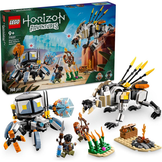 Lego Horizon: Adventures - Aloy & Varl Vs. Shell-Walker & Sawtooth (77037)