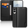 Dux Ducis Hivo Samsung Galaxy S25 Edge Case With Flip And Rfid Protection - Black - (Dux Ducis Hivo Ss S25 Edge Black)