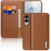 Dux Ducis Hivo Samsung Galaxy S25 Edge Case With Flip And Rfid Protection - Brown - (Dux Ducis Hivo Ss S25 Edge Brown)