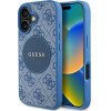 Guess - 4G Circle Classic Logo Magsafe - Iphone 16 - Blue - (GUHMP16SP4PGRSGB)