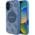 Guess - 4G Circle Classic Logo Magsafe - Iphone 16 - Blue - (GUHMP16SP4PGRSGB)