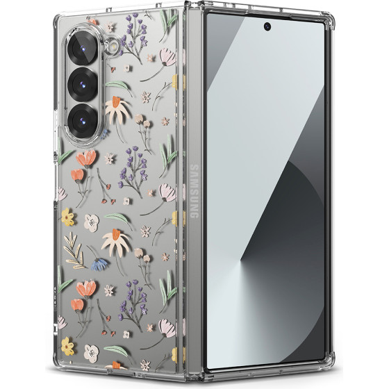 Ringke - Fusion Design - Samsung Galaxy Z Fold6 - Dry Flowers