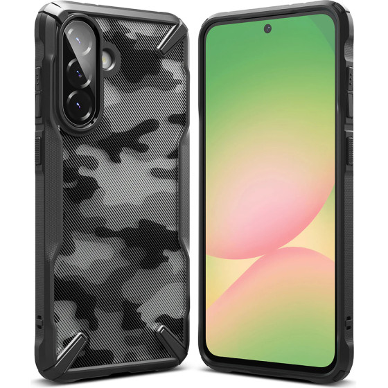 Ringke - Fusion X Design - Samsung Galaxy A36 5G / A56 5G - Camo Black