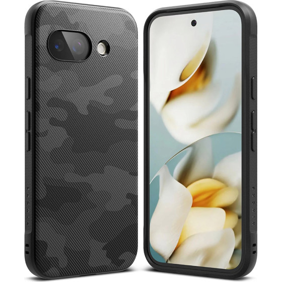 Ringke - Onyx Design - Google Pixel 9a - Camo Black